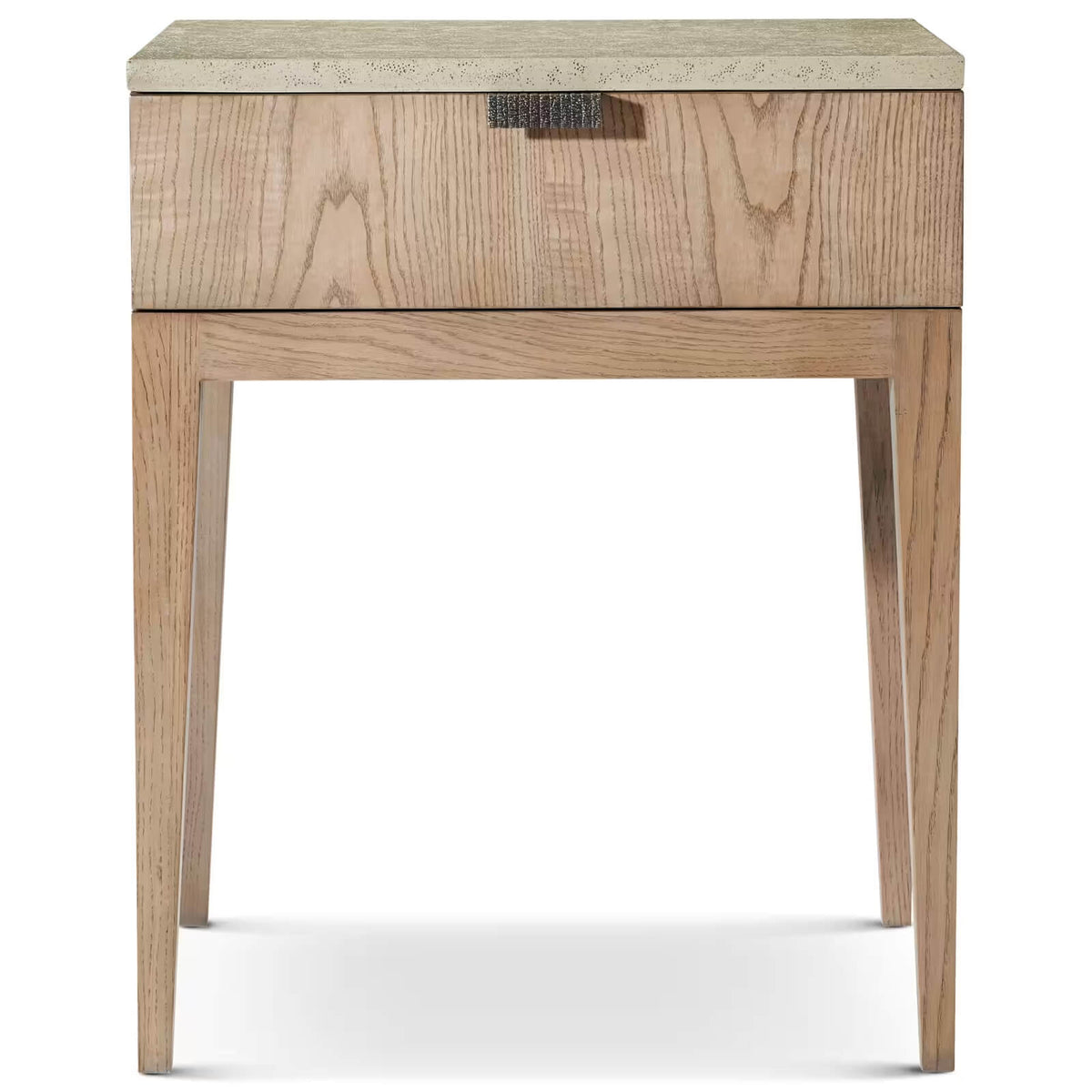 Catalina Single Drawer Nightstand in Dune by Theodore Alexander