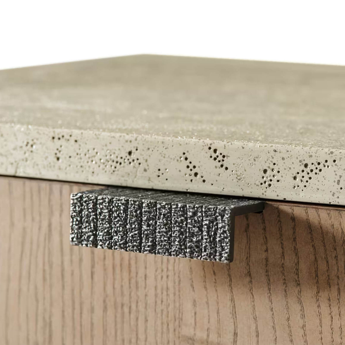 Catalina Single Drawer Nightstand in Dune by Theodore Alexander