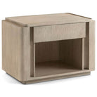 Repose Open Nightstand in Grey Oak by Theodore Alexander