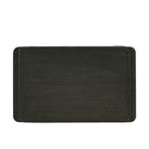 Repose Open Bedside Table in Charcoal Oak by Theodore Alexander