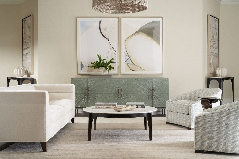 Ophelia Drinks Table Bronze Finish by Theodore Alexander