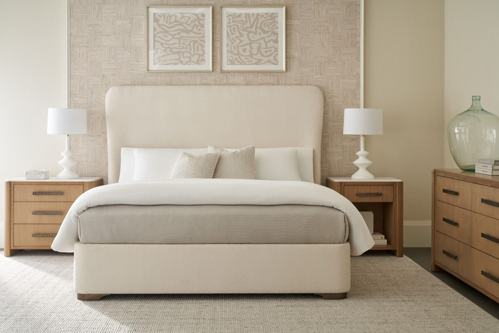 Essence Two Drawer Bedside Table by Theodore Alexander