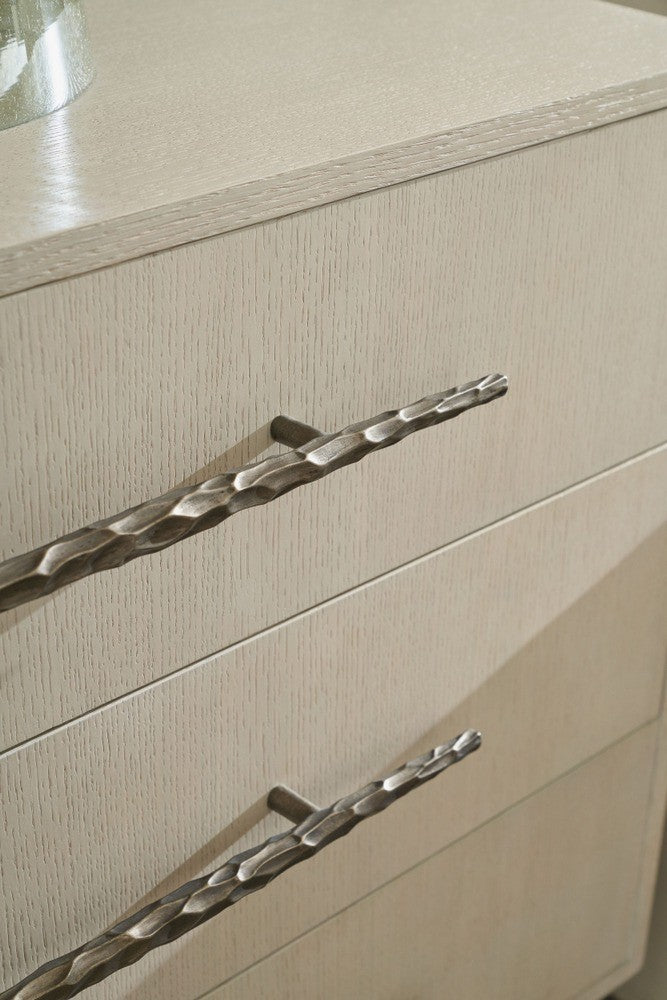 Bedside Essence Two Drawer Nightstand by Theodore Alexander