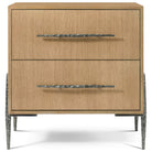Essence Two Drawer Bedside Table by Theodore Alexander