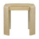 Origins Square Side Table in Sesame by Theodore Alexander