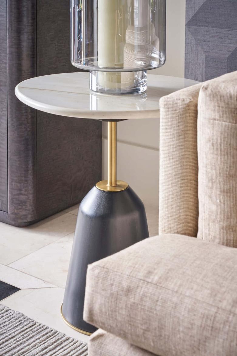 Amorphous Side Table by Theodore Alexander