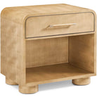 Origins Bedside Table II in Sesame by Theodore Alexander