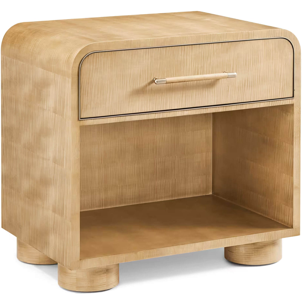 Origins Bedside Table II in Sesame by Theodore Alexander