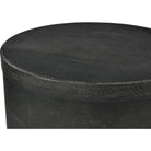 Maxwell Drum Side Table Dark by Theodore Alexander