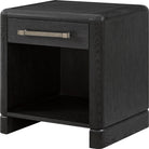 Luna Bedside Table Dark by Theodore Alexander