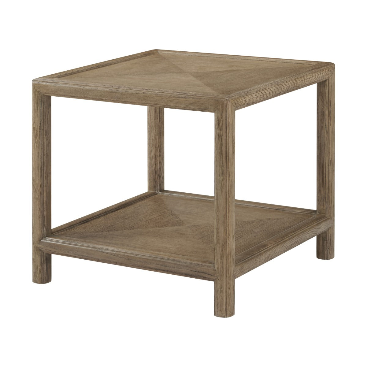 Montauk Side Table Dark by Theodore Alexander