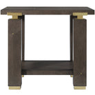 Judith Leiber Rectangle Side Table Dark by Theodore Alexander