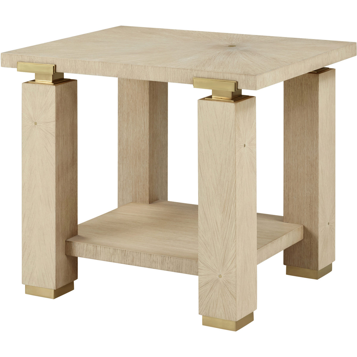 Judith Lieber Rectangle Side Table by Theodore Alexander