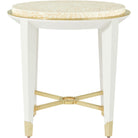 Judith Leiber Round Side Table by Theodore Alexander