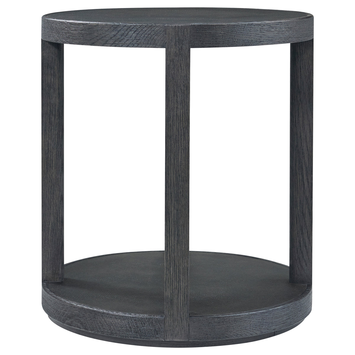 Maxwell Round Side Table Dark by Theodore Alexander
