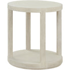 Maxwell Round Side Table Light by Theodore Alexander