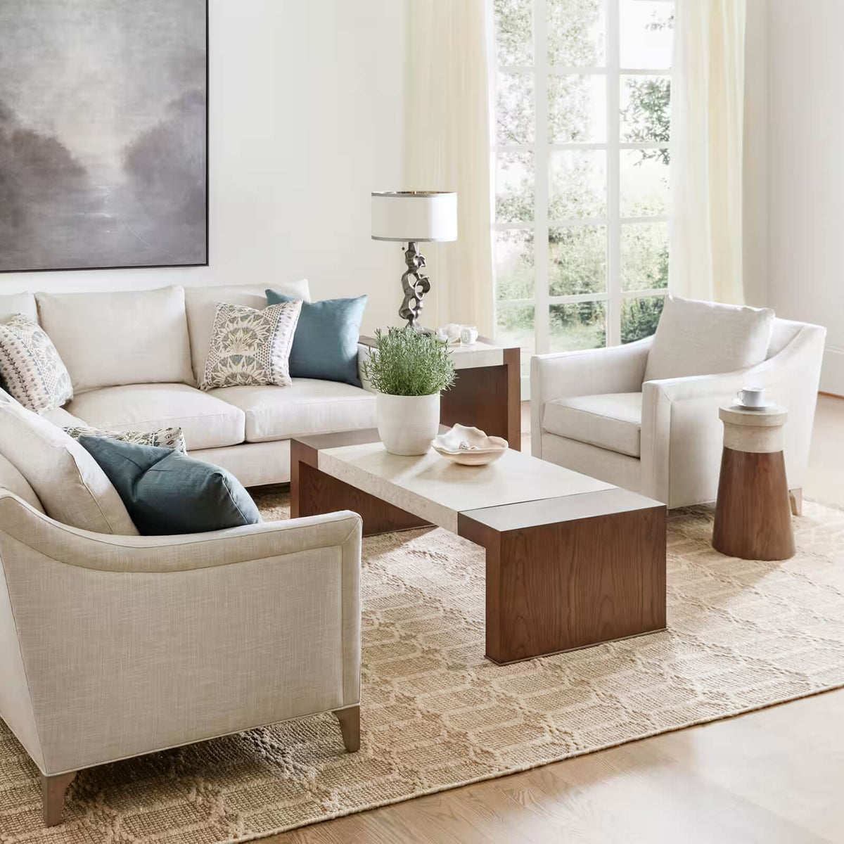 Catalina Coffee Table II by Theodore Alexander