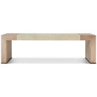 Catalina Coffee Table in Dune by Theodore Alexander