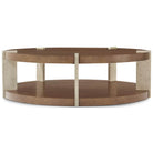 Catalina Round Coffee Table in Earth by Theodore Alexander