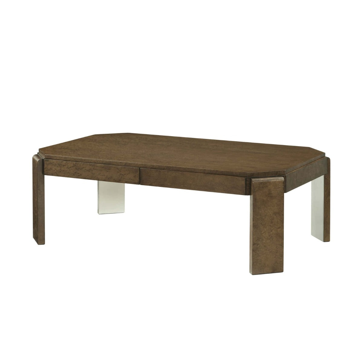 Origins Rectangle Coffee Table in Landmark by Theodore Alexander