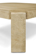 Origins Square Coffee Table in Sesame by Theodore Alexander