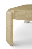 Origins Square Coffee Table in Sesame by Theodore Alexander