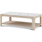 Horizon Rectangular Quartz Coffee Table by Theodore Alexander