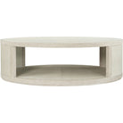 Maxwell Round Coffee Table Small Light by Theodore Alexander