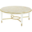Judith Leiber Round Coffee Table by Theodore Alexander