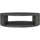 Maxwell Round Coffee Table Large Dark by Theodore Alexander