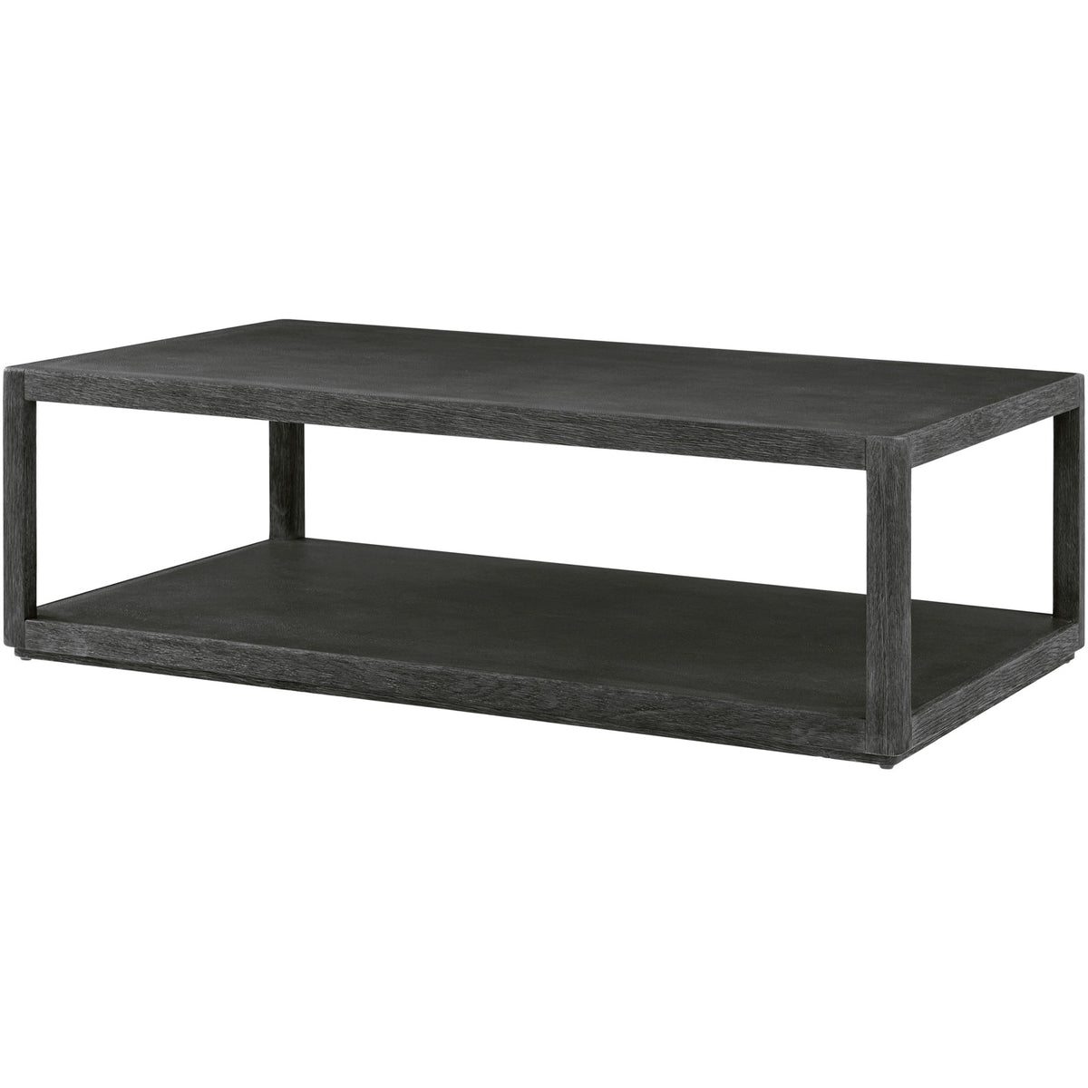 Maxwell Rectangular Coffee Table Dark by Theodore Alexander