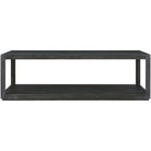 Maxwell Rectangular Coffee Table Dark by Theodore Alexander