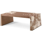Bouquet Coffee Table in Toasted Cashew by Theodore Alexander