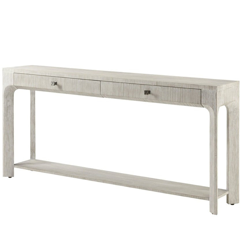 Breeze Two Drawer Console Table by Theodore Alexander