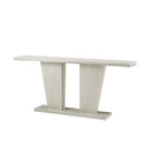 Breeze Double Pedestal Console by Theodore Alexander