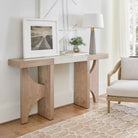 Catalina Console Table in Dune by Theodore Alexander
