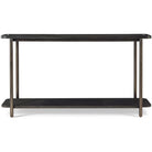 Repose Console Table in Charcoal Oak by Theodore Alexander
