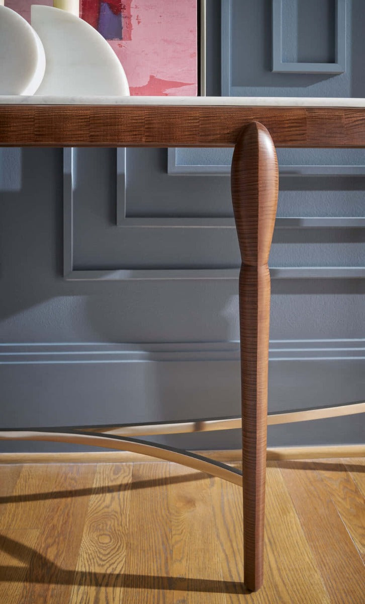 Origins Console Table in Landmark by Theodore Alexander