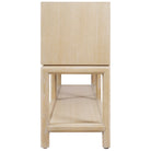 Montauk Storage Console Table in Light by Theodore Alexander
