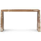 Bouquet Console Table in Toasted Cashew by Theodore Alexander