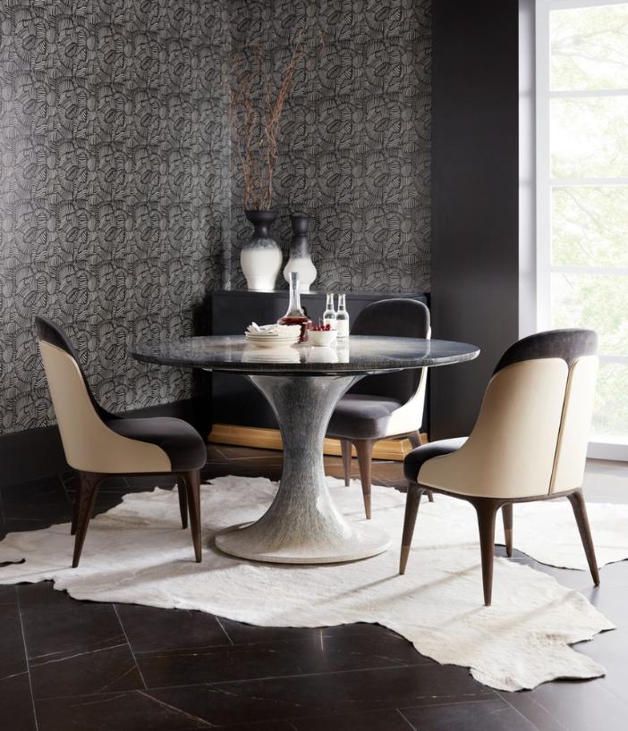 Panos Dining Table - 137cm by Theodore Alexander