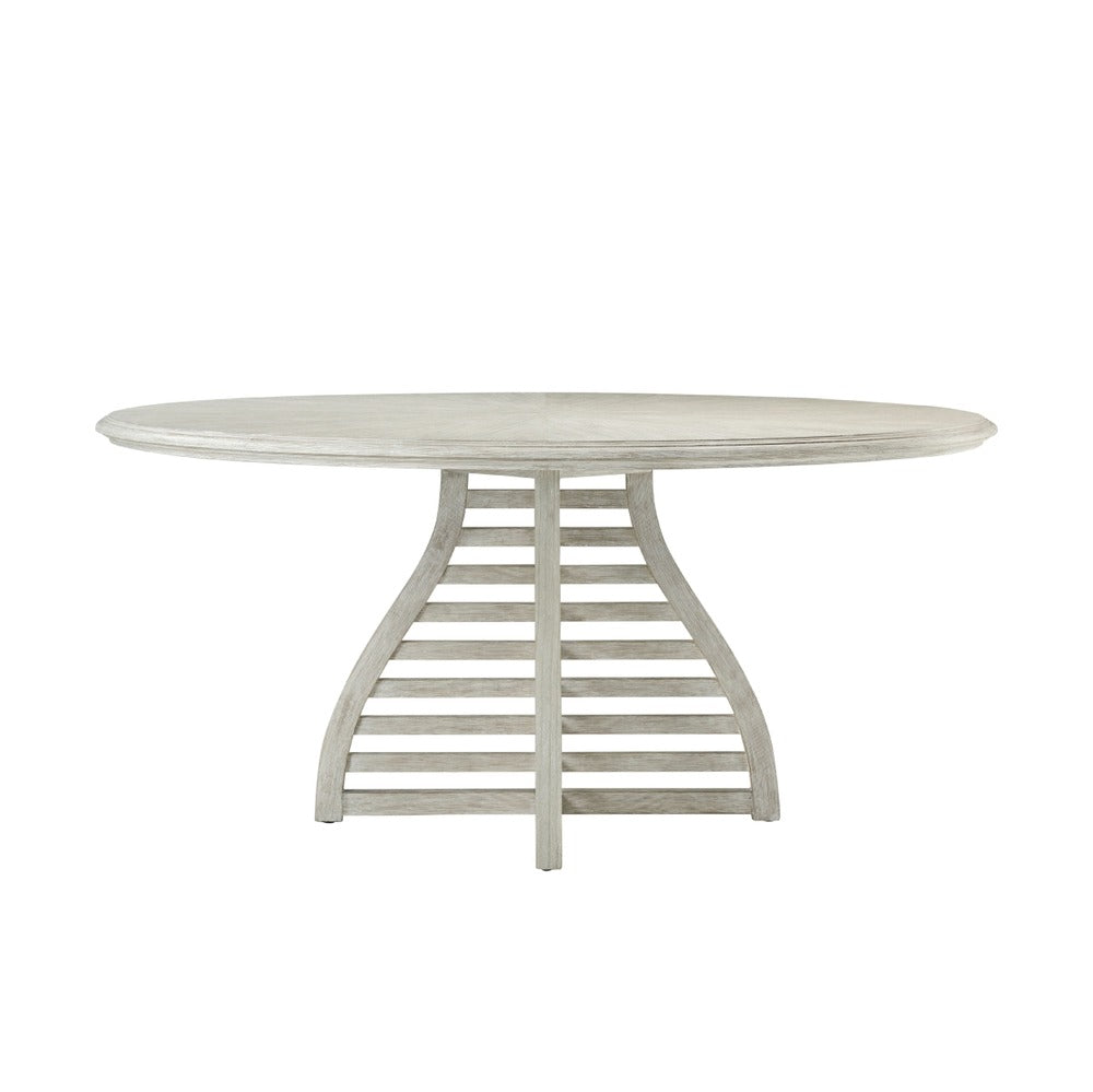 Breeze Slatted Dining Table - 162cm by Theodore Alexander