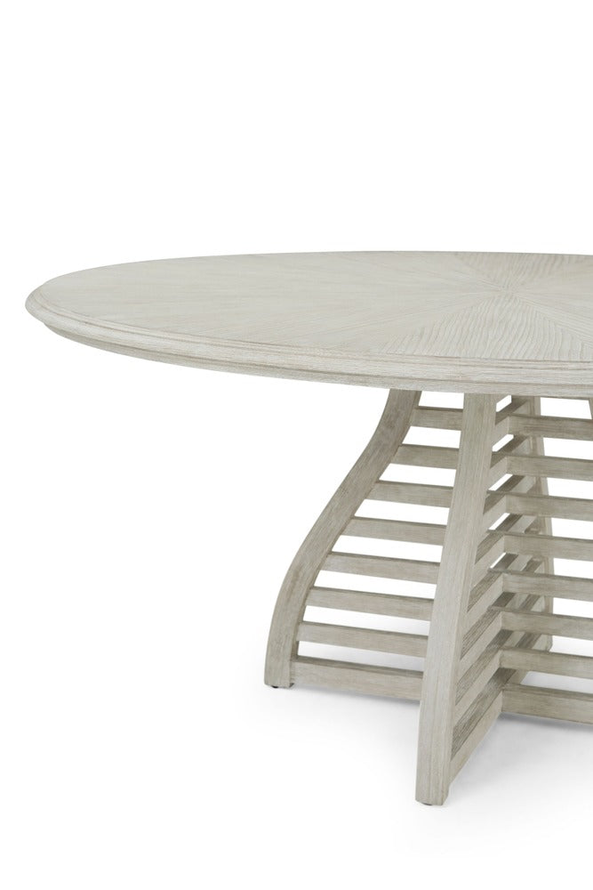 Breeze Slatted Dining Table - 162cm by Theodore Alexander