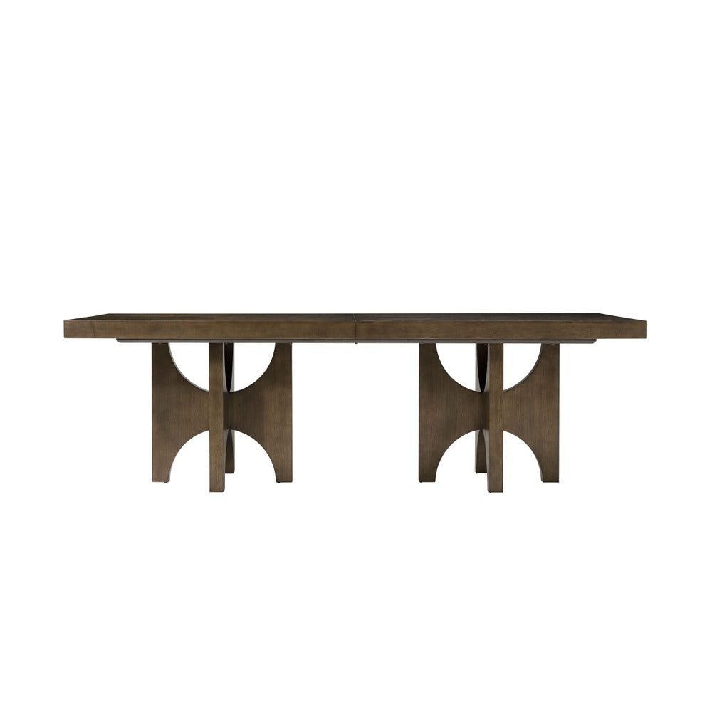 Catalina Extending Dining Table in Earth Finish 246-338cm by Theodore Alexander