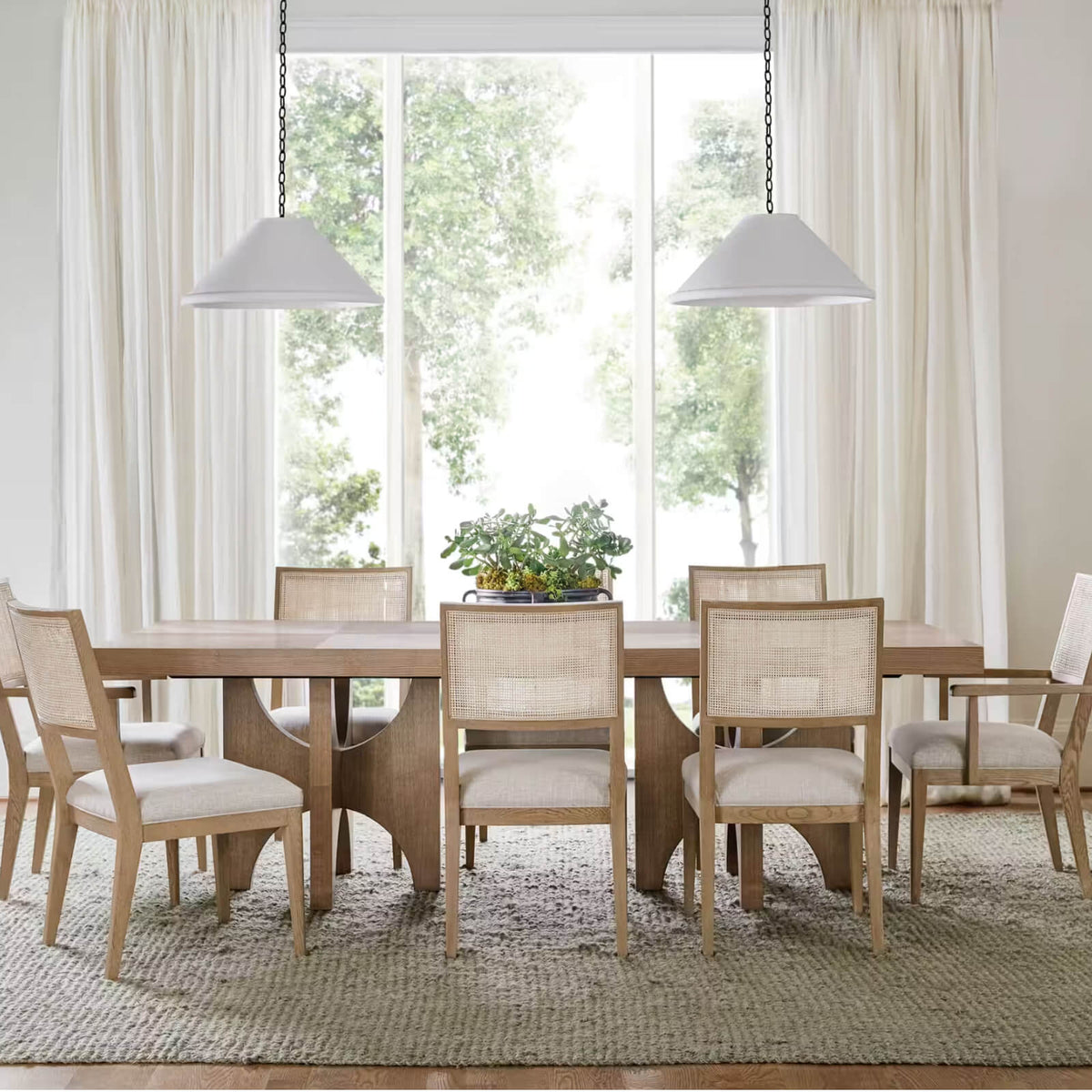 Catalina Extending Dining Table - 246.5-338cm by Theodore Alexander