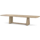 Repose Extending Dining Table in Grey Oak - 248-340cm by Theodore Alexander