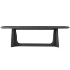 Repose Extending Dining Table in Charcoal Oak - 249-341cm by Theodore Alexander