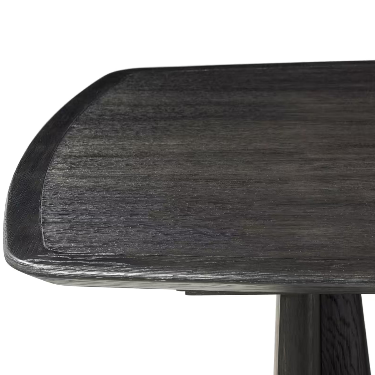 Repose Extending Dining Table in Charcoal Oak - 249-341cm by Theodore Alexander