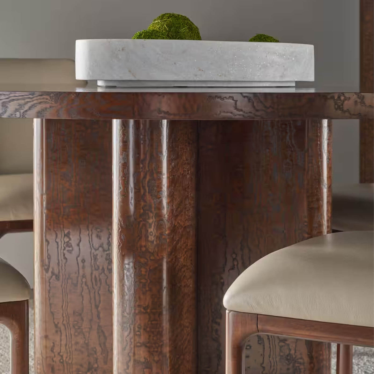Kesden Round Dining Table - 152cm by Theodore Alexander