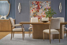 Origins Rectangular Extending Dining Table in Sesame - 208-300cm by Theodore Alexander